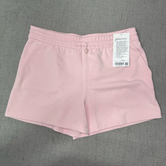 Lululemon Softstreme High Rise Short Flush Pink Shorts 12 NWT - Picture 5 of 10